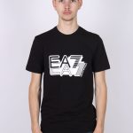 Emporio Armani EA7 – T-shirt – Zwart