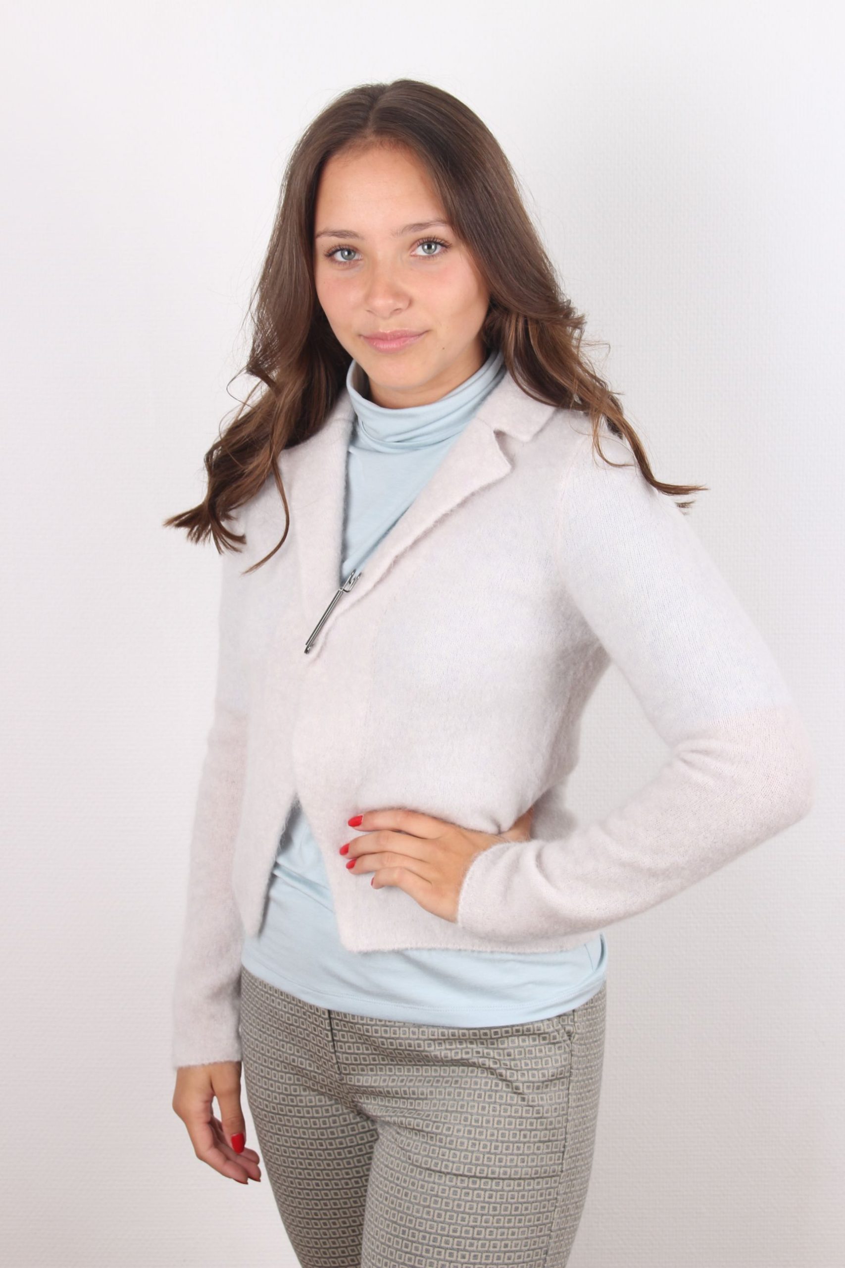 Nomansland – Kid Mohair Vest – Beige