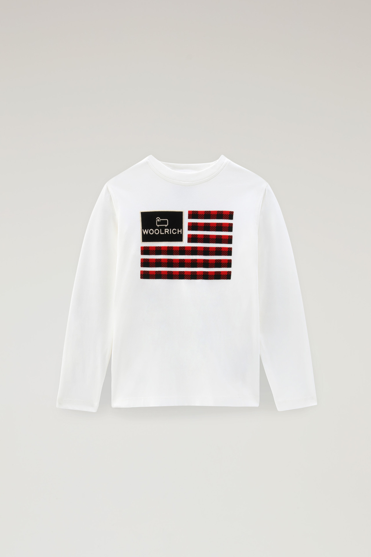 Woolrich – Flag T-shirt – Wit
