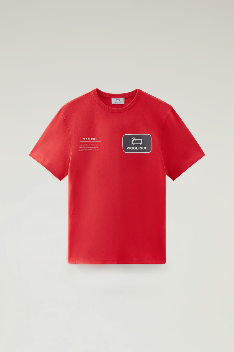 Woolrich – T-shirt – Rood