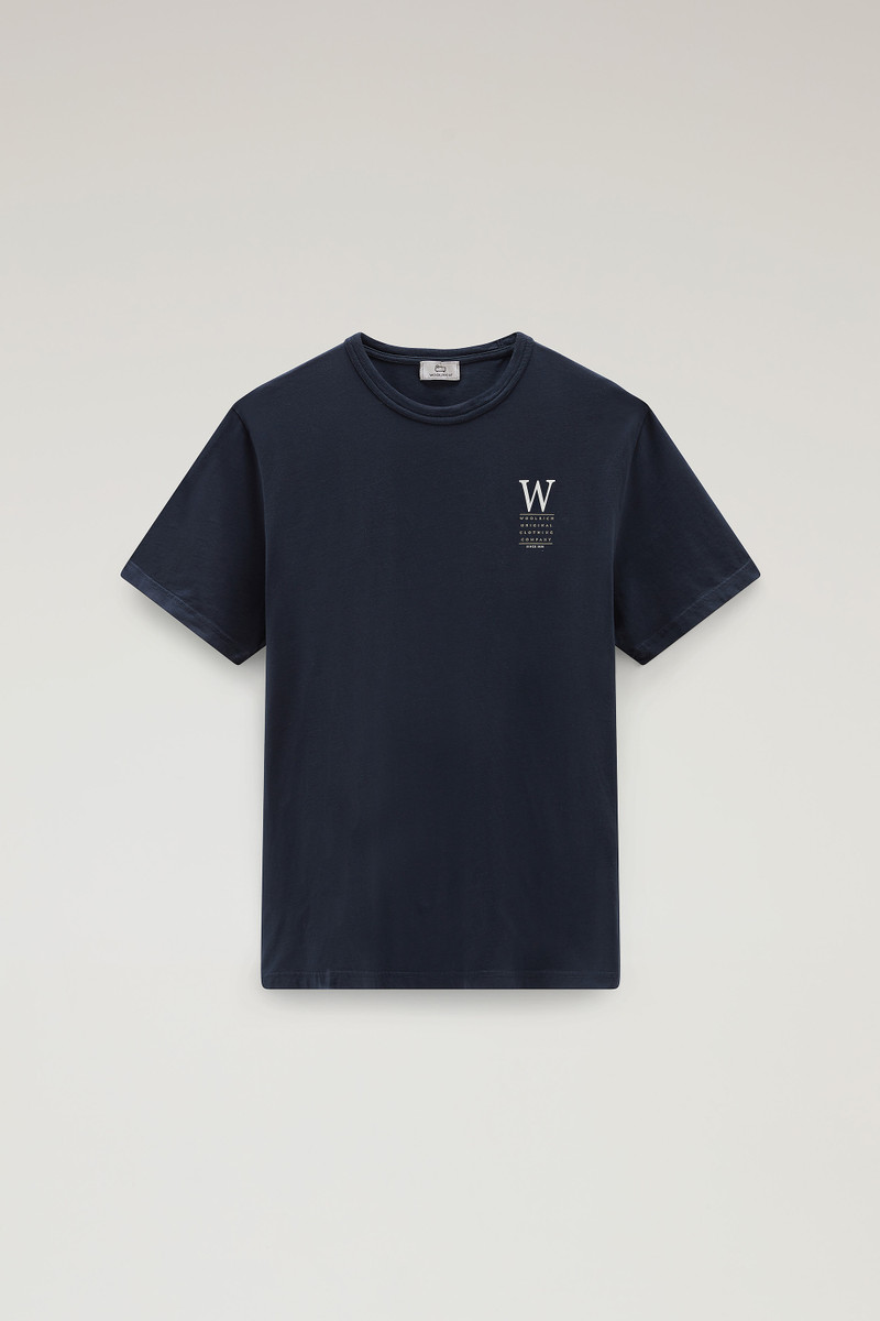 Woolrich – T-shirt – Blauw