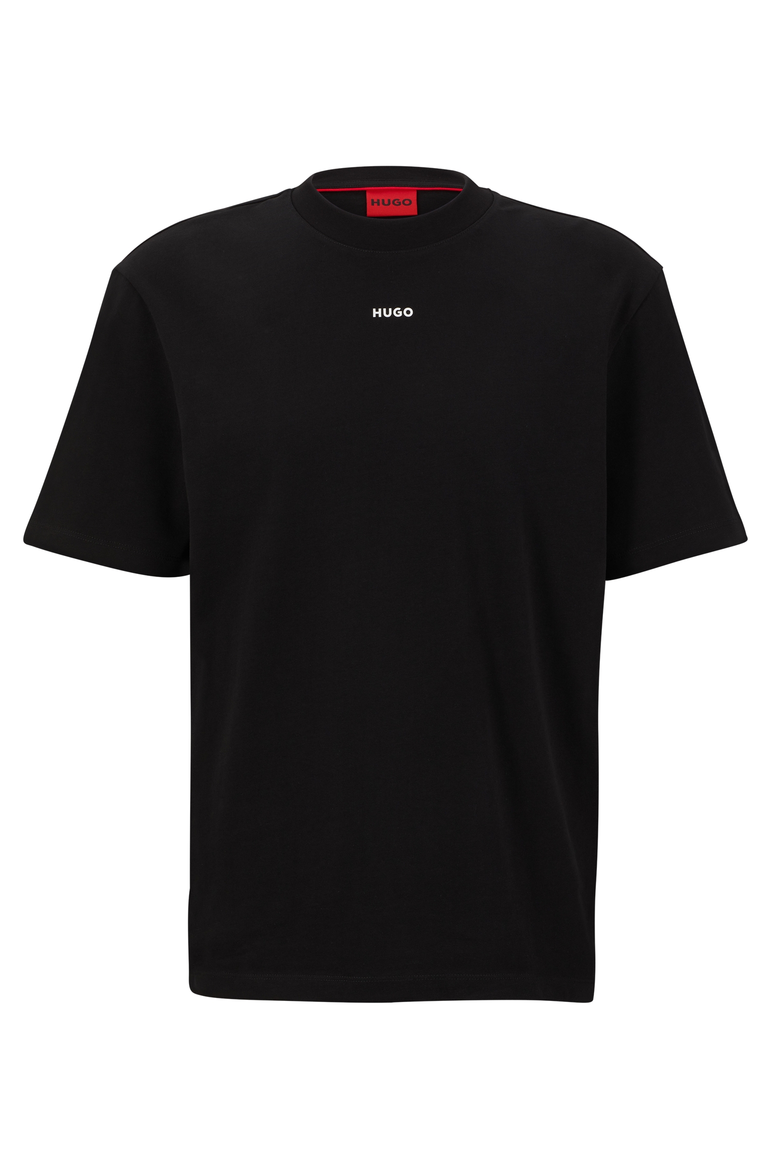 Hugo – Relaxed Fit T-shirt – Zwart