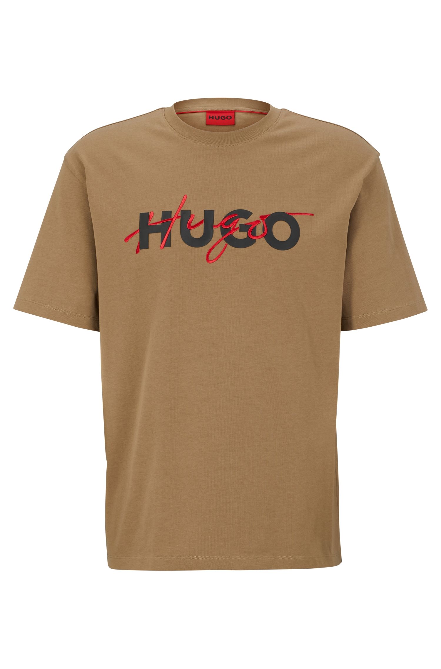 Hugo – T-shirt – Beige