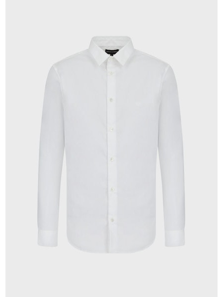Emporio Armani – Slim-fit Overhemd – Wit