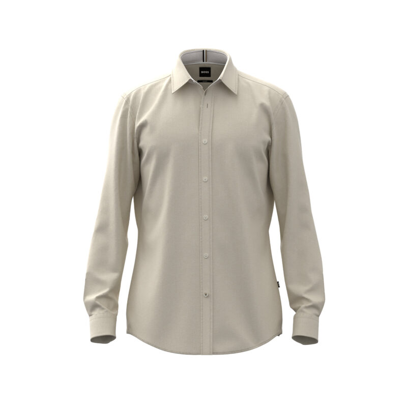 BOSS - Overhemd - Beige
