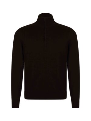 Vanter - Knitwear Zip - Zwart
