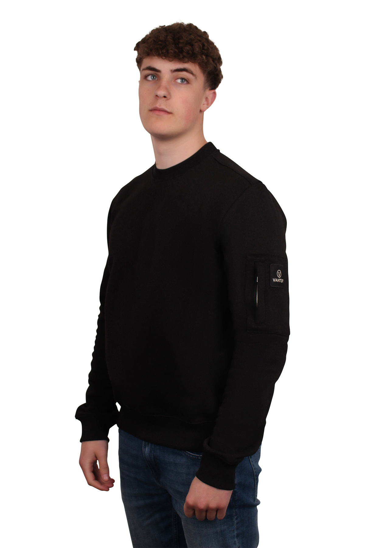 Logo Cotton Sweater with Pocket 2 Logo Cotton Sweater with Pocket - Afbeelding 2