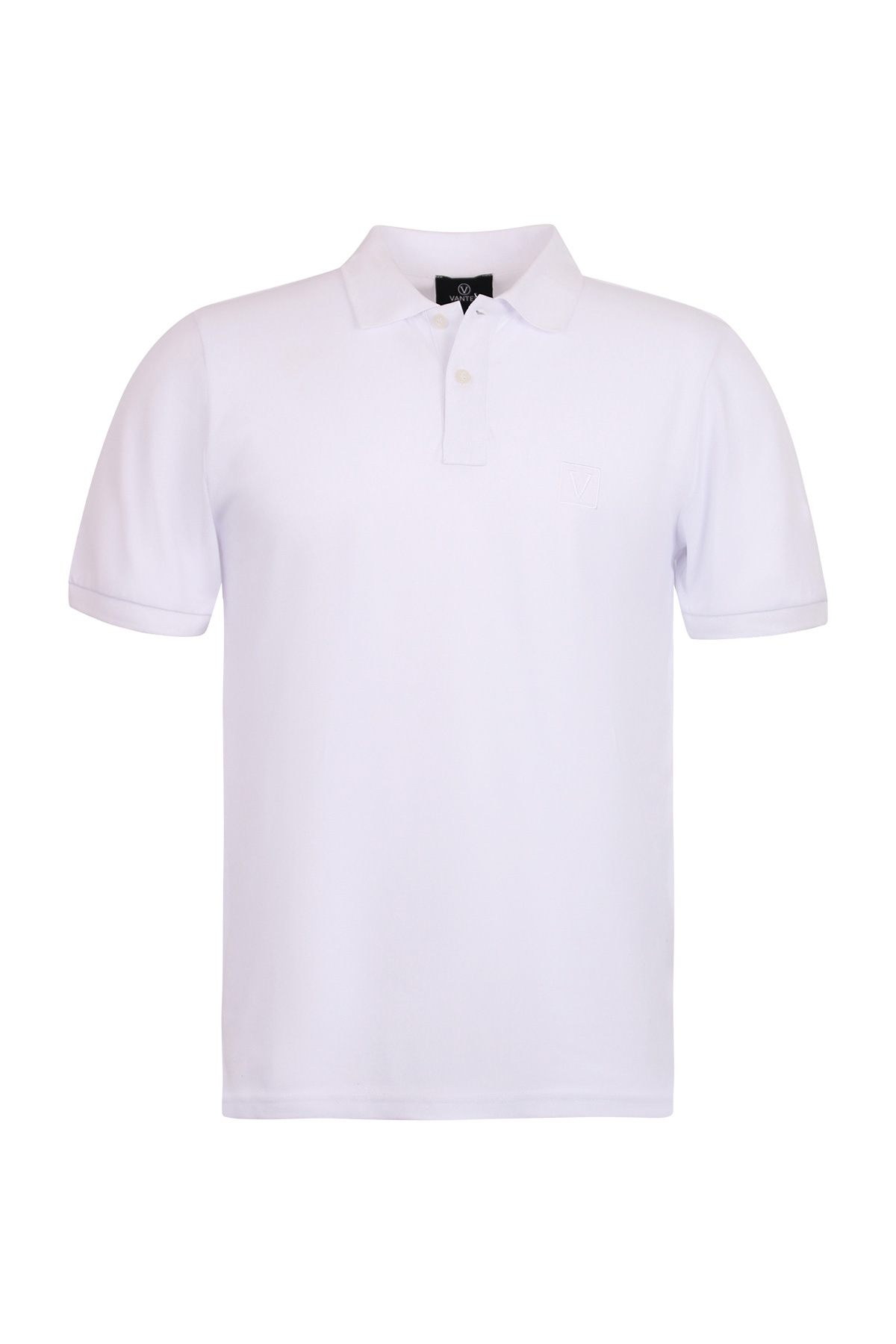 Embroidered Logo Cotton Piquet Polo Shirt 1 Embroidered Logo Cotton Piquet Polo Shirt