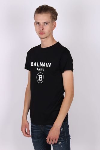 Balmain - T-shirt - Zwart